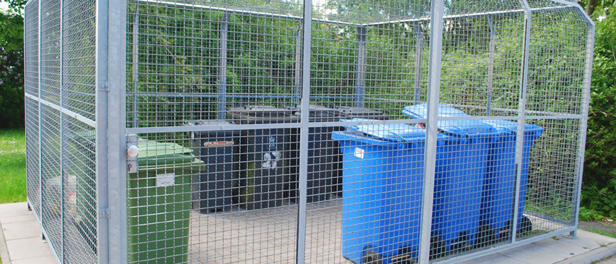 Müllplatzeinhausungen